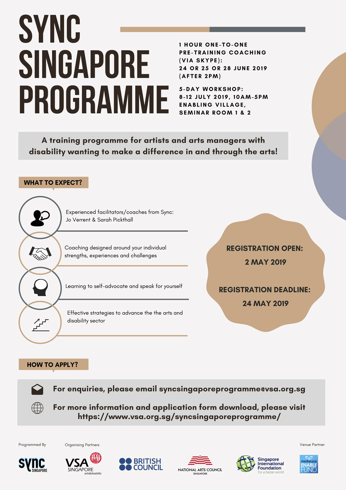 Sync Singapore Programme